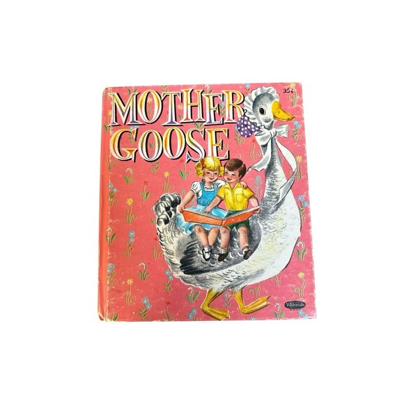 Vintage Whitman Mother Goose Tell-A-Tale Book 1958 - Picture 1 of 6